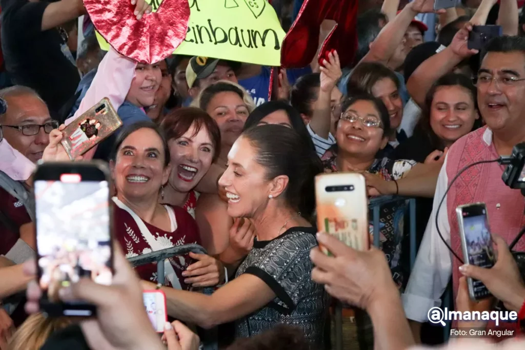 Claudia Sheinbaum toma de protesta de Comites de la Cuarta Transformacion en Puebla 2 1