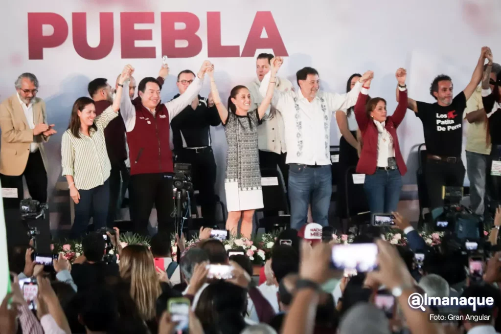 Claudia Sheinbaum toma de protesta de Comites de la Cuarta Transformacion en Puebla 2 2