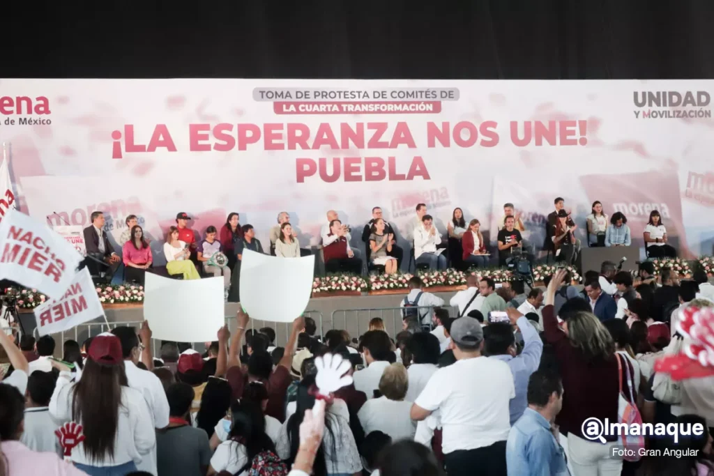 Claudia Sheinbaum toma de protesta de Comites de la Cuarta Transformacion en Puebla 2 3