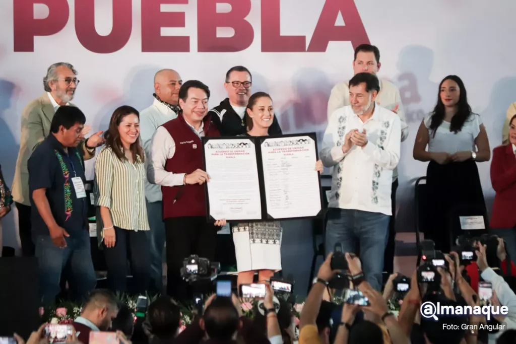 Claudia Sheinbaum toma de protesta de Comites de la Cuarta Transformacion en Puebla 2 5