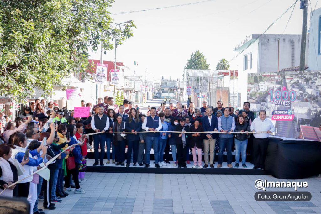 Lalo Rivera alcanza mil calles pavimentadas con 864 mdp antes de su segundo informe