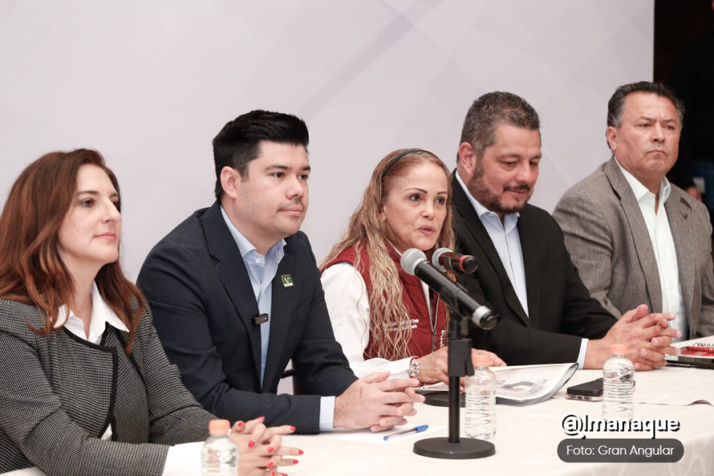Partidos politicos en puebla con claudia sheinbaum 2