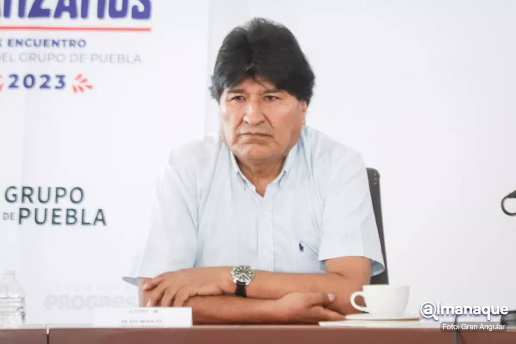 Sergio Salomon Cespedes Grupo Puebla Evo Morales 2