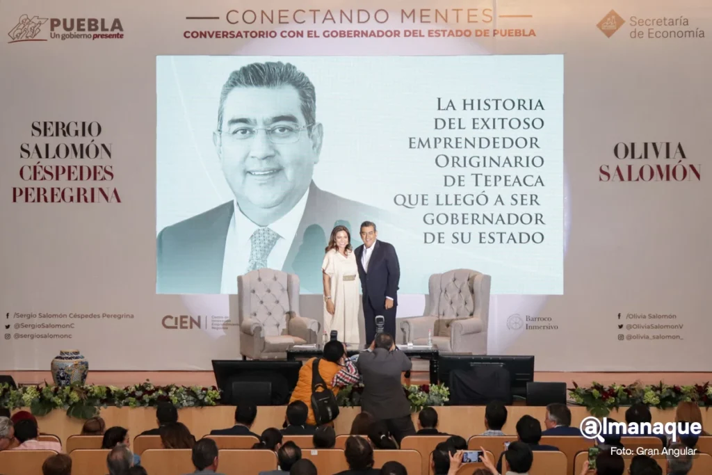 Sergio Salomon Olivia Salomon Conversatorio Conectando Mentes 8