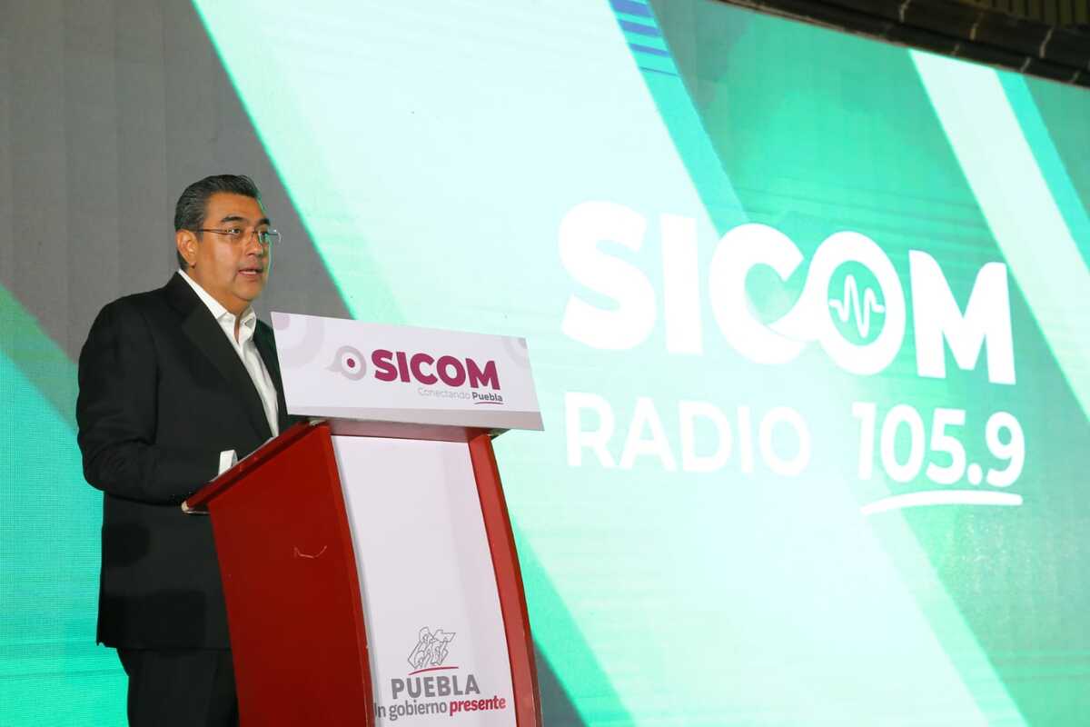 Presenta gobierno de Puebla nueva imagen del Sistema Estatal de Telecomunicaciones 2 Sergio Salomon SICOM 1