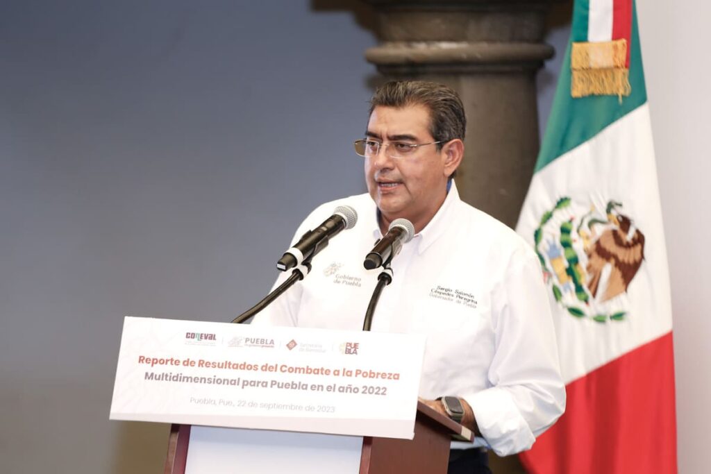 Sergio Salomón combate a la pobreza