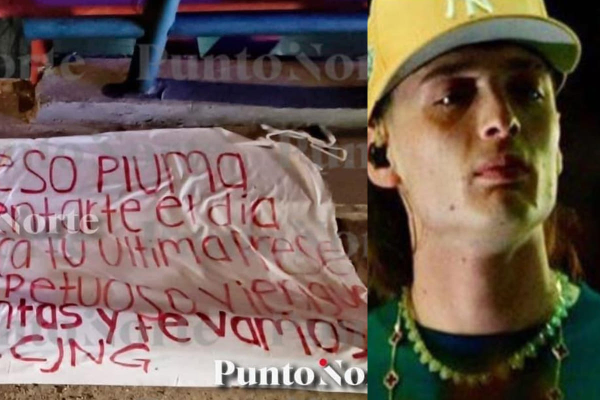 Peso Pluma fue amenazado con presuntas narcomantas del CJNG