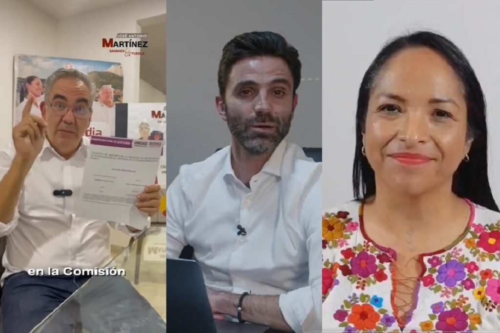 aspirantes Morena gubernatura de puebla