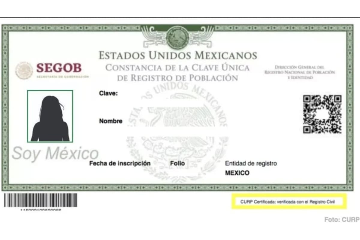 Avanza nueva Ley General de Población para emitir CURP con fotografía; el documento serviría como identificación oficial 3 Avanza nueva Ley General de Población para emitir CURP con fotografía; el documento serviría como identificación oficial