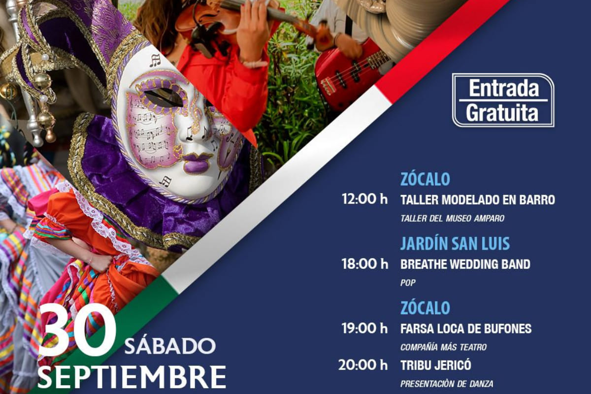 En Puebla capital se disfrutan los fines de semana con arte y cultura 3 fin de semana arte y cultura 30 septiembre