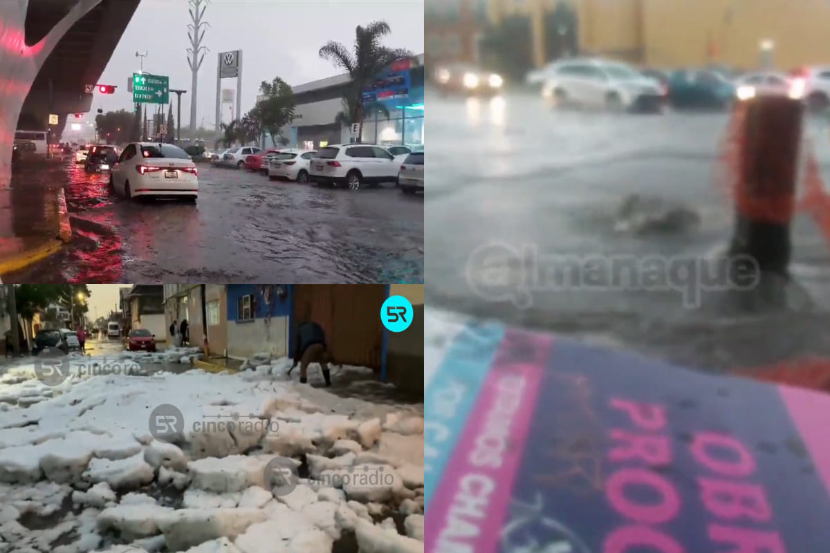 Primera Lluvia De Septiembre En Puebla Deja Como Saldo árboles Caídos Granizo E Inundaciones 2616