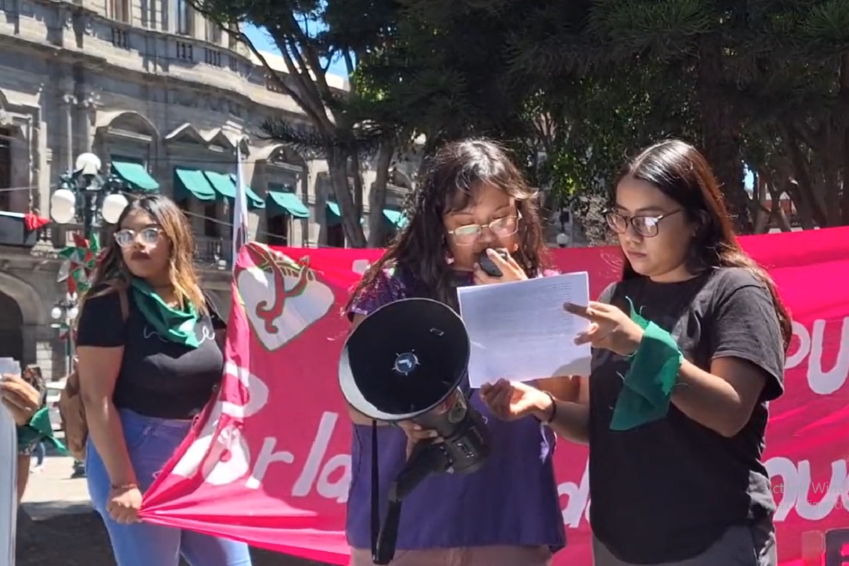 marcha abortera en puebla