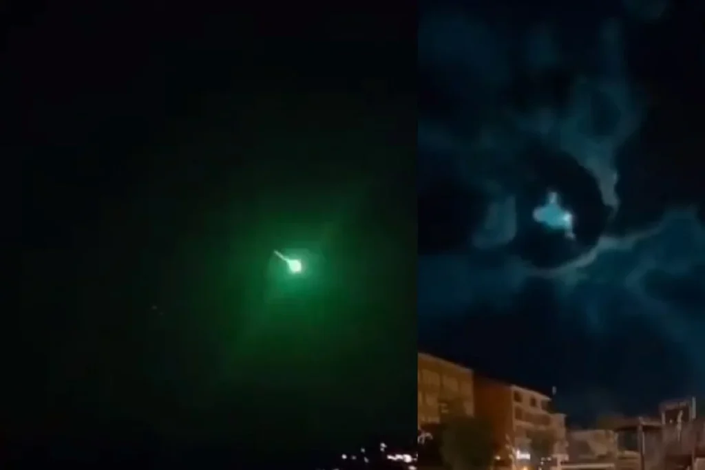 meteorito en turquia