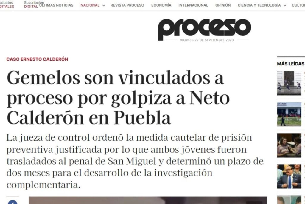 neto calderon proceso