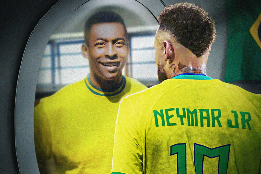 Neymar superó a Pelé como máximo goleador histórico de Brasil
