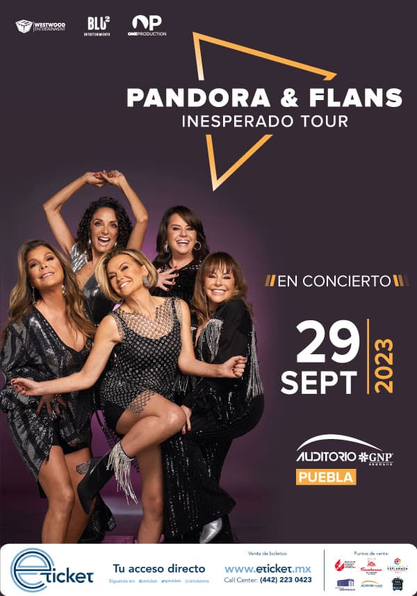 pandora y flans en puebla