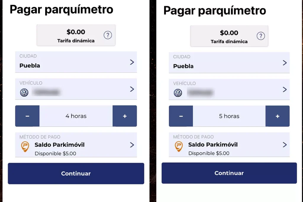 parkimovil parquimetros de Puebla gratis 1