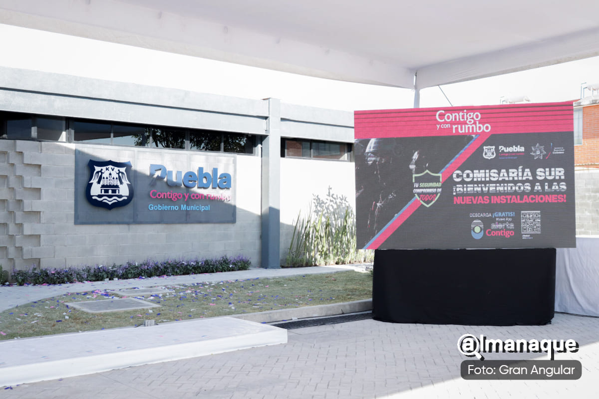 Ayuntamiento inaugura la nueva Comisaría Sur en Puebla con inversión de 22.4 millones de pesos 10 Nueva Comisaría Sur