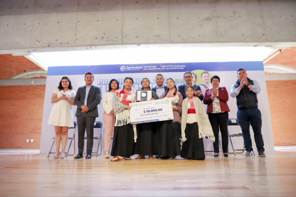 Premio Municipal de las Juventudes en San Andrés Cholula