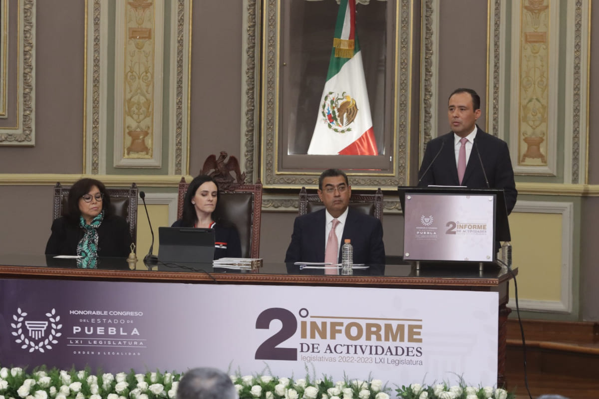 Consenso, unidad, orden y legalidad son los principios de la LXI Legislatura: Eduardo Castillo 1 segundo informe lxi legislatura 1
