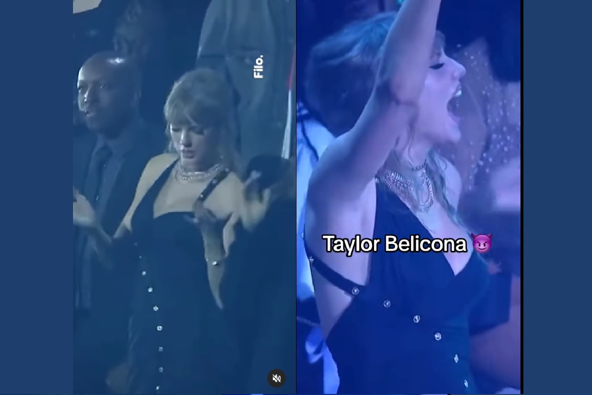 VIDEOS: Taylor Swift baila canciones de Peso Pluma y Shakira en los MTV VMA 3 taylor swift