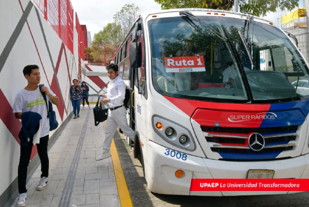 transporte universitario upaep