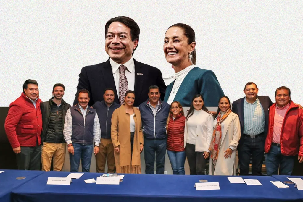 Aspirantes a gubernatura por Morena firman acuerdo para respetar resultados de encuesta