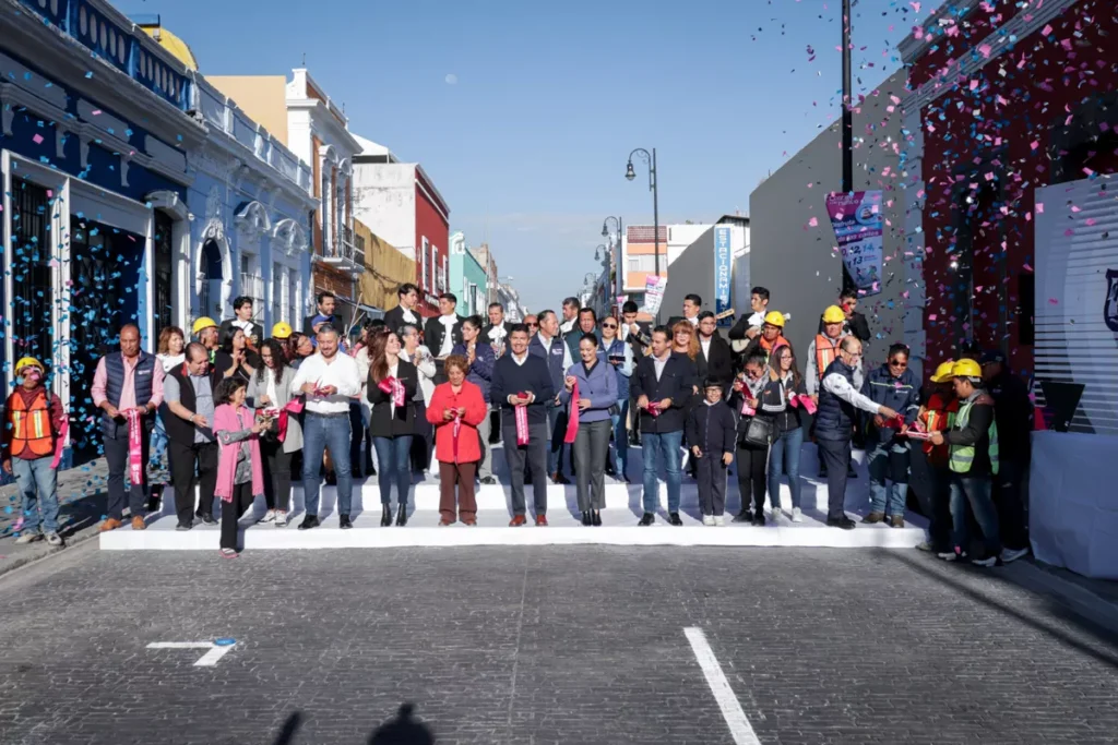 Fotos rehabilitacion de las calles 10 12 14 16 y 18 Oriente Poniente en Puebla 2