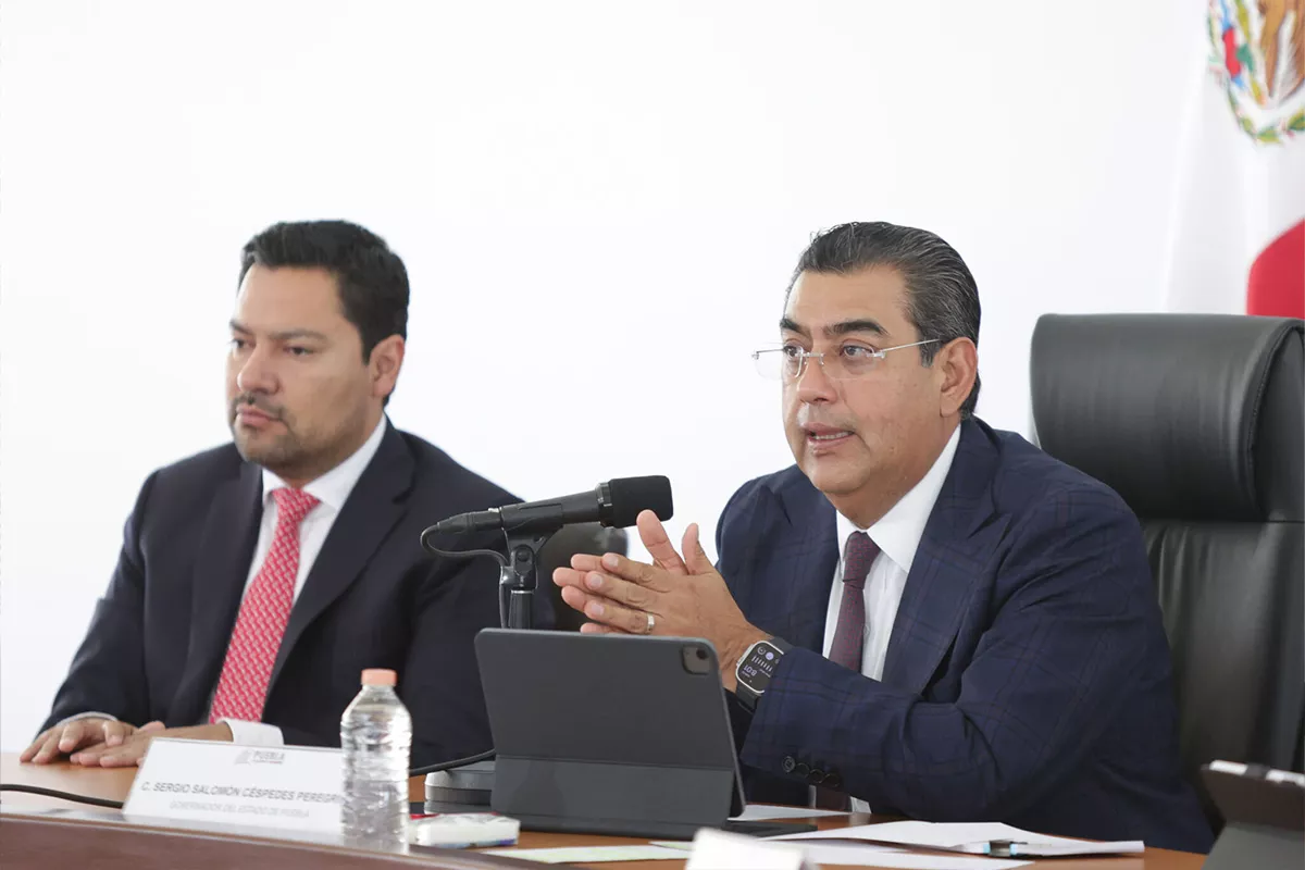 Agresores de Neto Calderón y Eukid Castañón obtuvieron su libertad por cambio de medidas cautelares 10 Gobernador Sergio Salomon Rueda de prensa 23 de octubre 2023 1