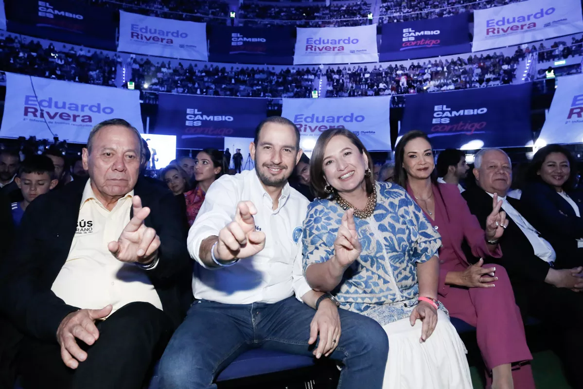 Está claro quién nos abanderará y ganará la gubernatura, dice líder del PAN de Lalo Rivera 11 Informa de Actividades Eduardo Rivera Puebla 2