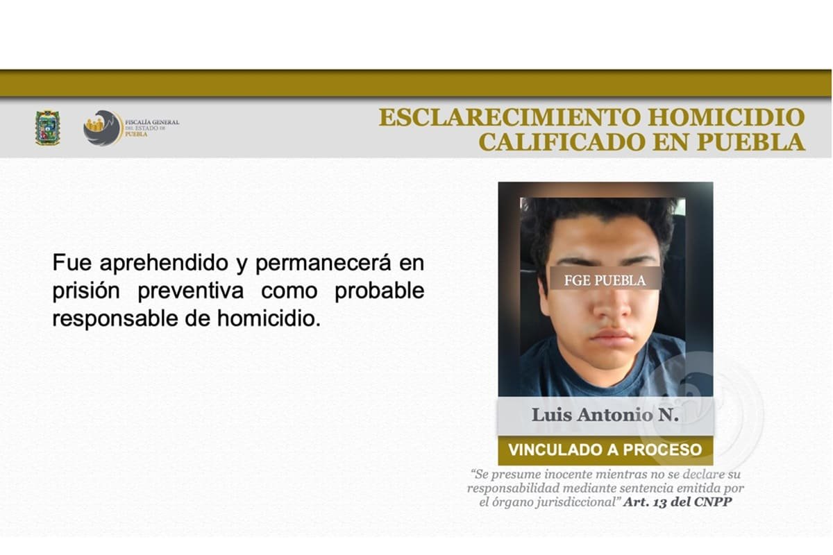 Luis Antonio N asesinó a Fernando C en el motel Kenya de Puebla