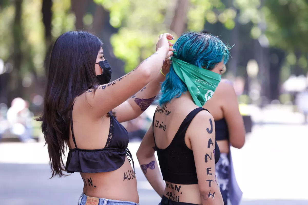 Marcha de las putas Puebla 2023 2