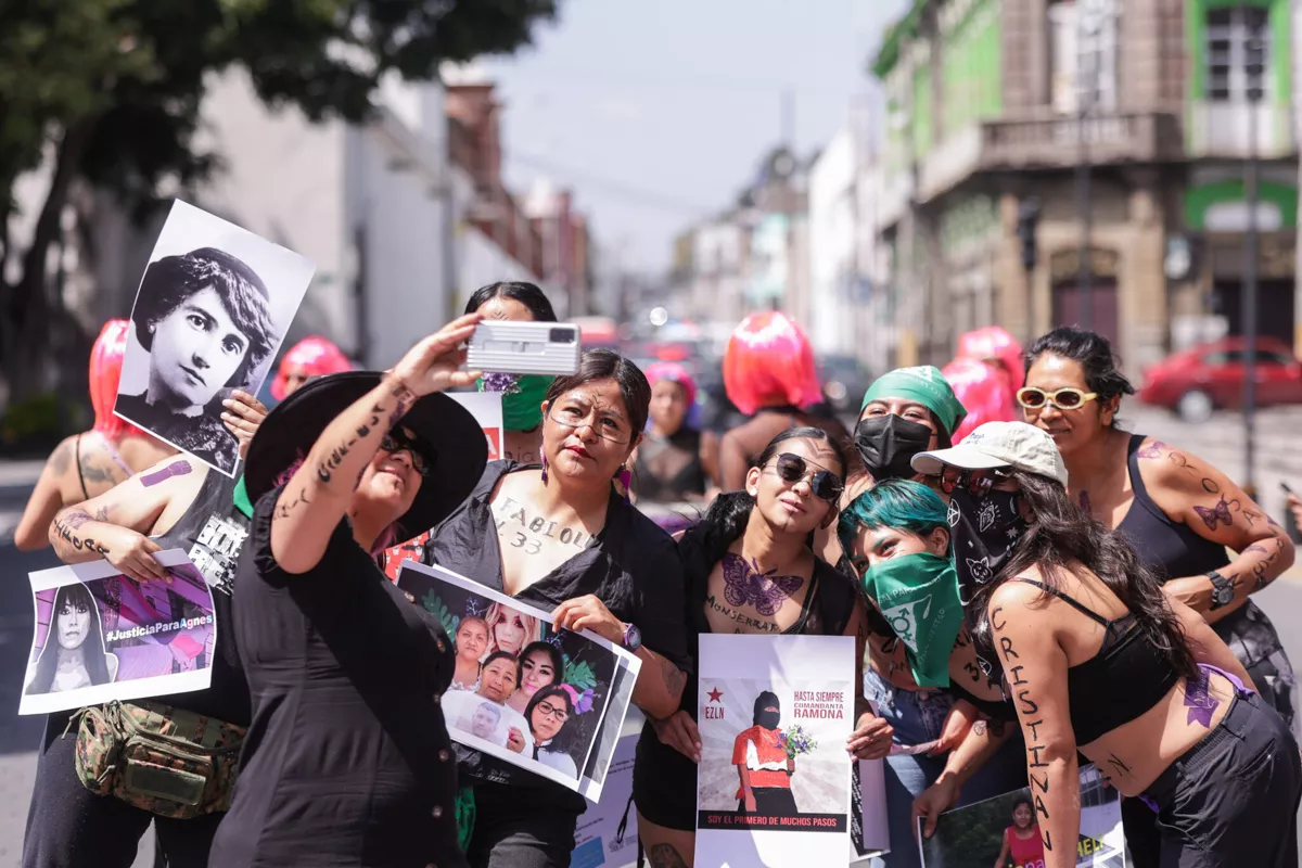 Marcha de las putas Puebla 2023 6