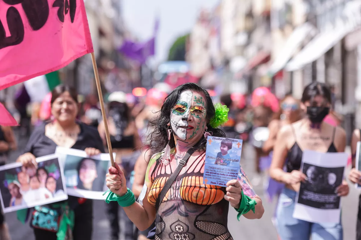 Marcha de las putas Puebla 2023 9
