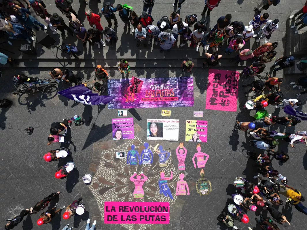 Marcha de las putas Puebla 2023