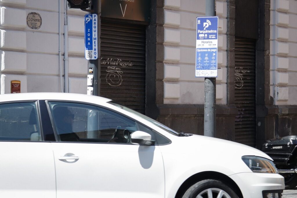 Parquímetros de Puebla