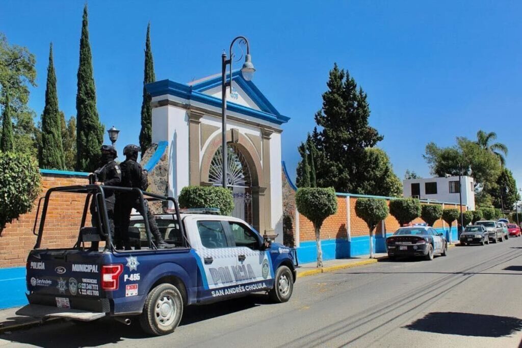 Implementa Policía de San Andrés Cholula Operativo Todos Santos 2023