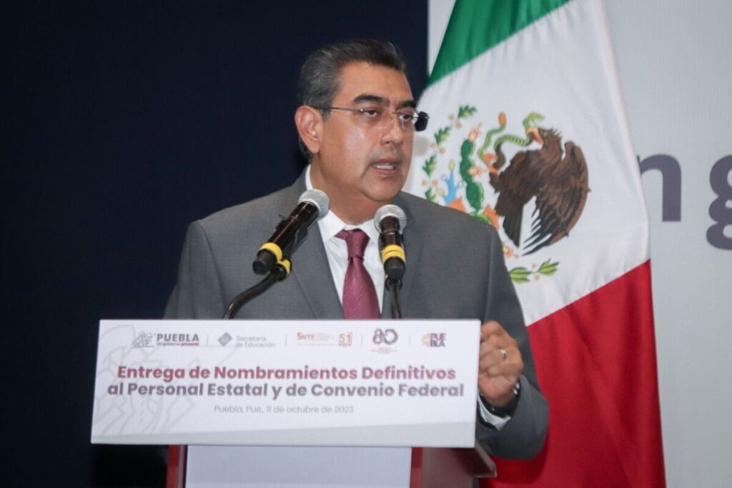 Sergio Salomón en contra de cierre de escuelas