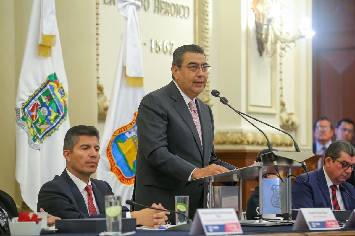 Sergio Salomón condena detención de periodista por policías de Paola Angón 9 Sergio Salomon informe de gobierno lalo Rivera