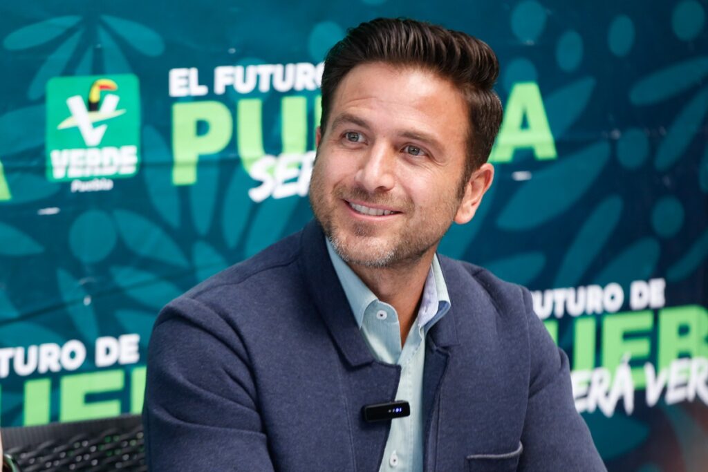 Verde baja a Tony Gali jr. de la gubernatura de Puebla, pero lo perfila para allá alcaldía