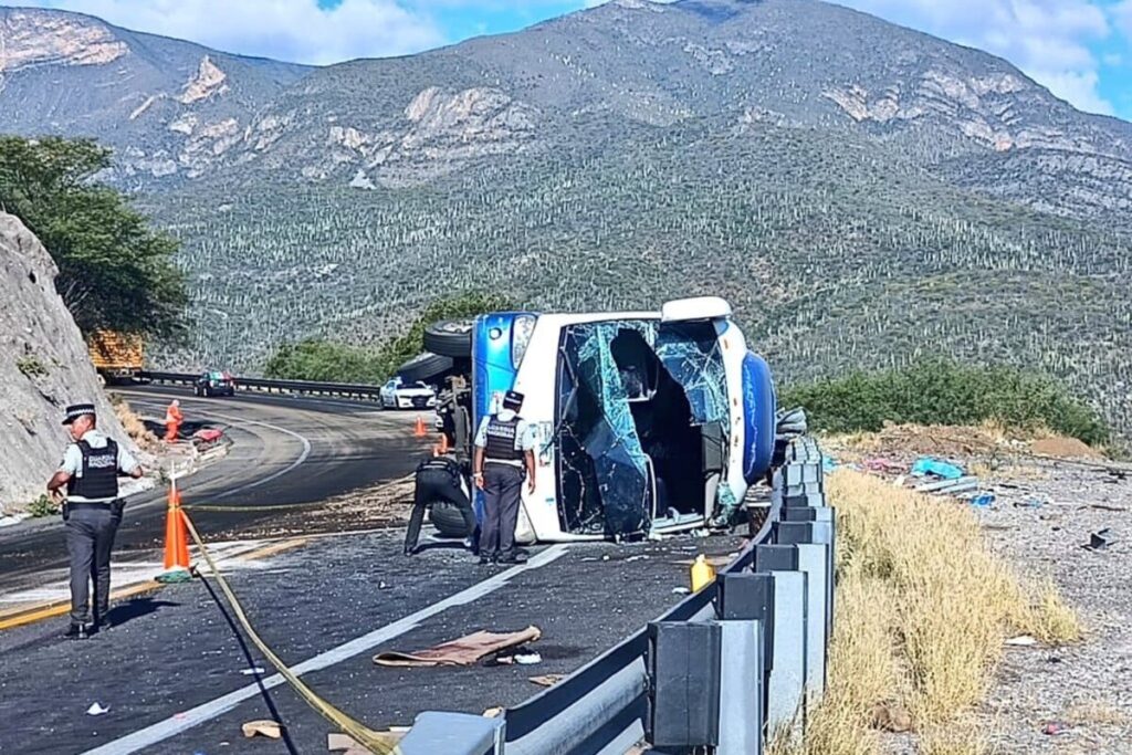 accidente en Cuacnopalan Oaxaca