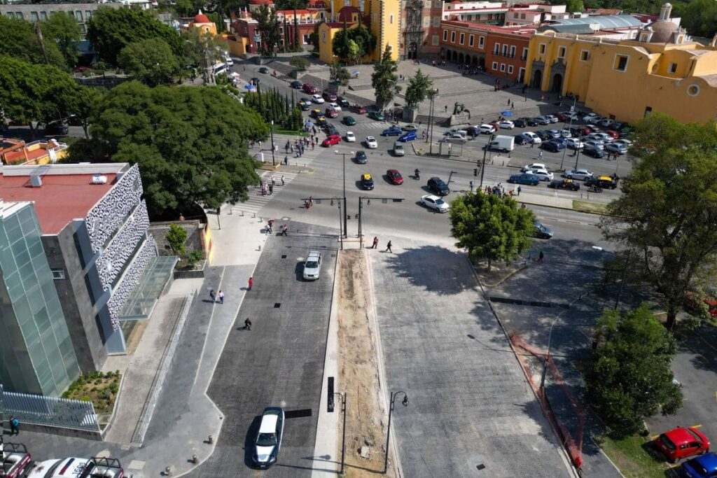 Abren calles del centro de Puebla para automovilistas con operativo de SSC