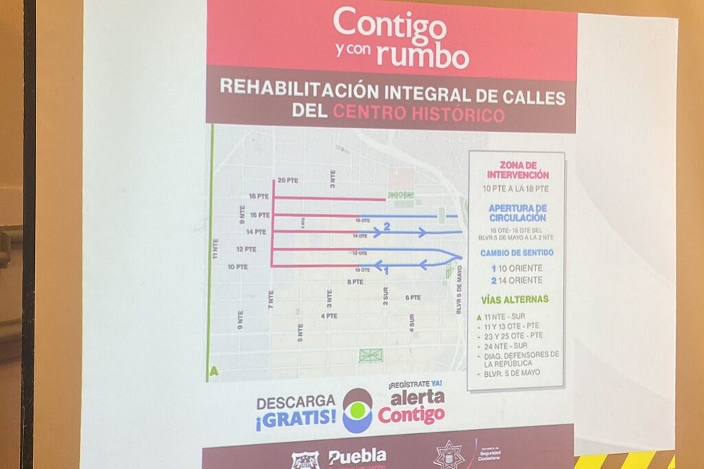 calles del Centro Historico de Puebla 1