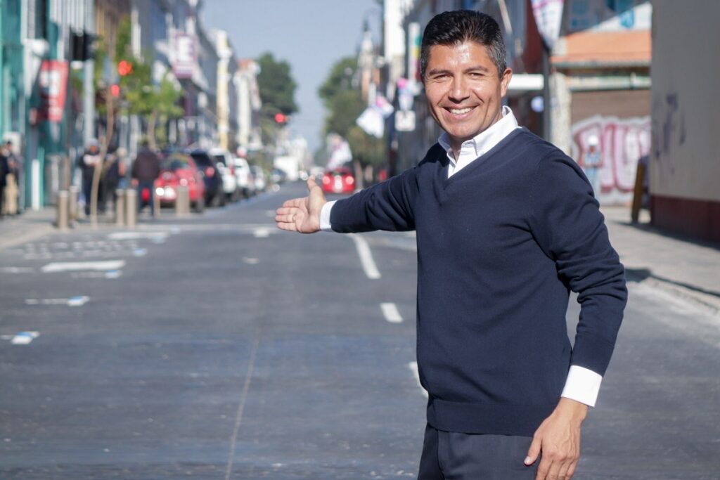 Transporte público tendrá paradas específicas en las calles remodeladas del Centro de Puebla