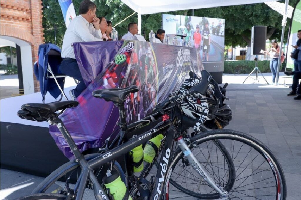 Carrera ciclista en San Andrés Cholula