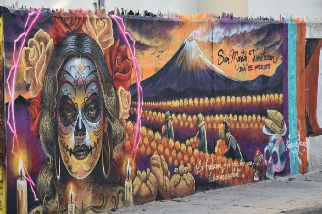 Lugares turísticos y tradiciones quedaron plasmados con el concurso de muralismo “Renovar-Texmelucan”