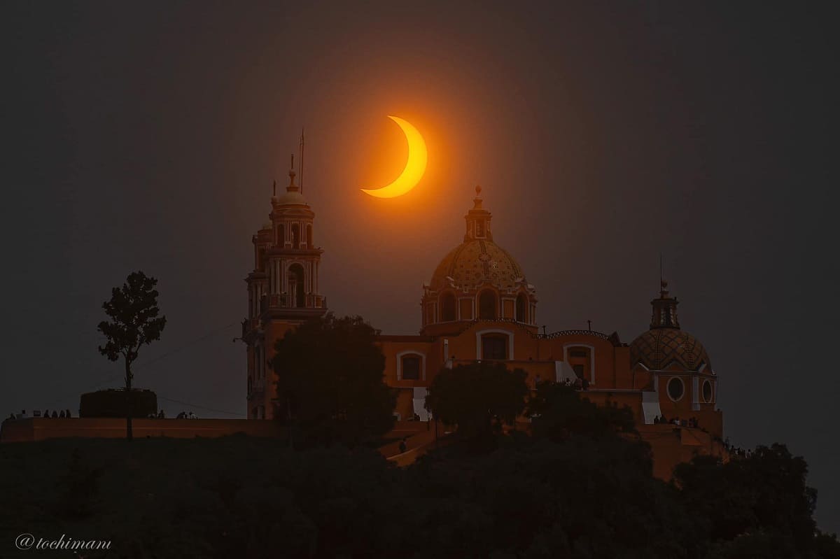 Las mejores FOTOS del eclipse solar anular 7 eclipse solar 14 de octubre