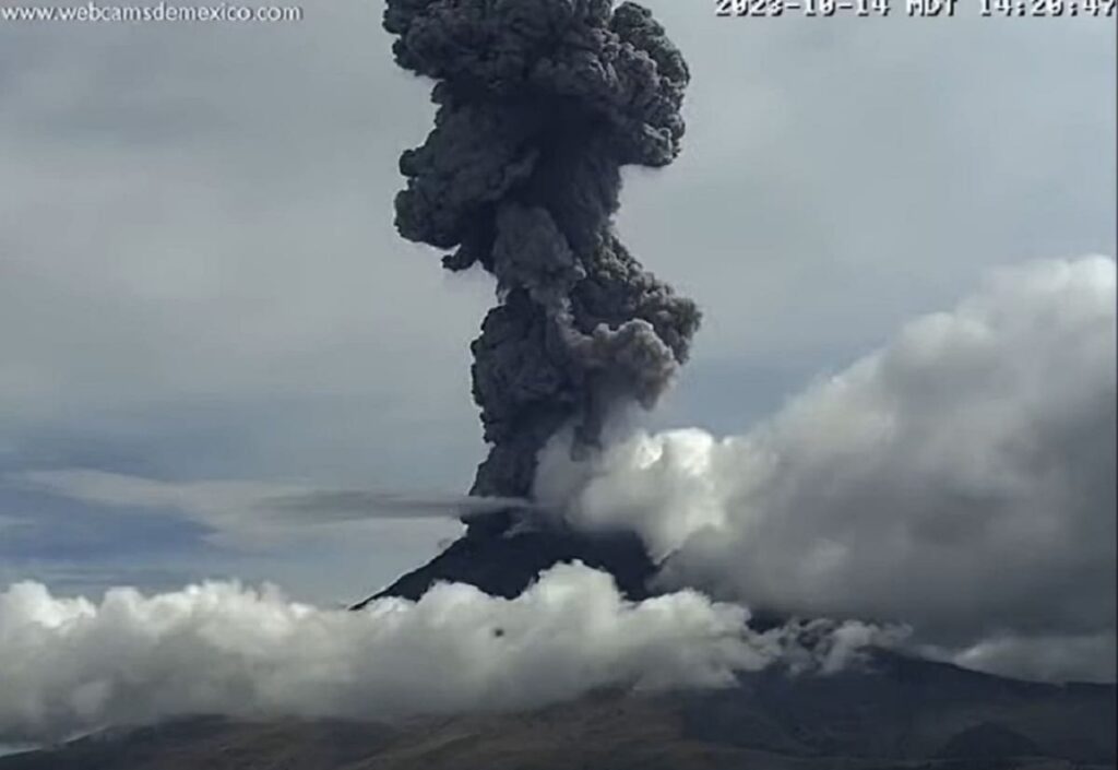 volcán Popocatépetl