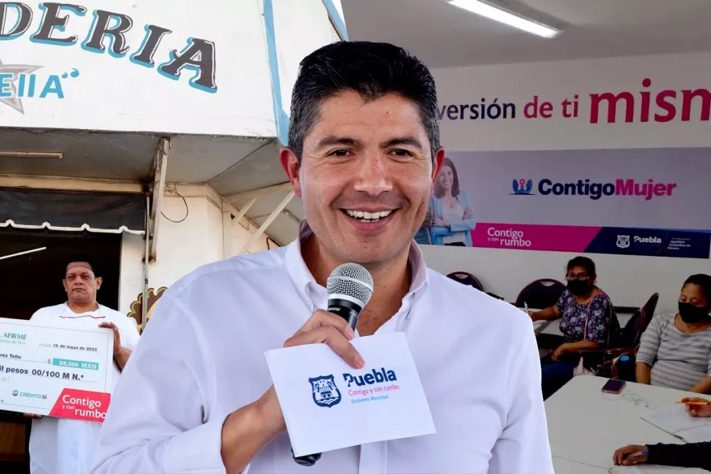 eduardo Rivera programas para impulsar el desarrollo economico Puebla