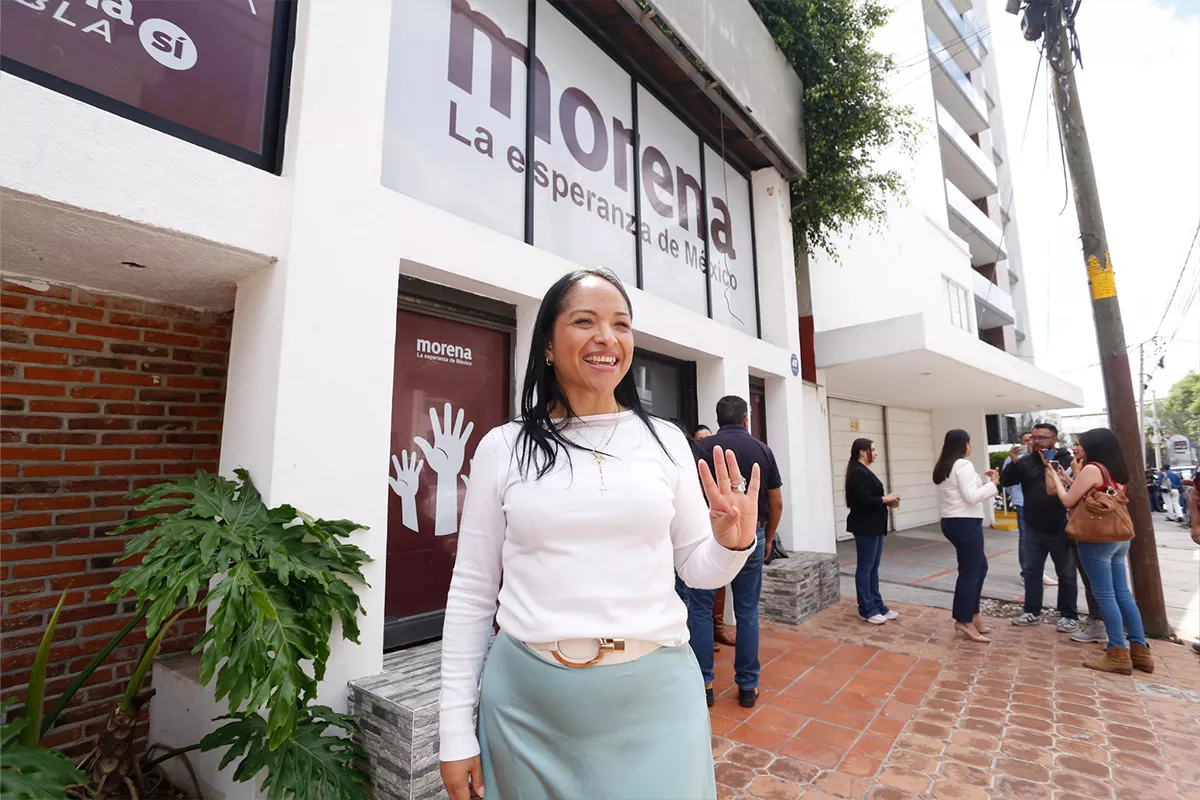 encuesta de conocimiento pre candidatos MORENA Puebla 2